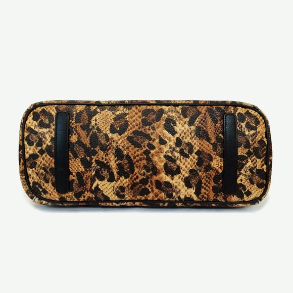 MCM Project Shopper Visetos Leopard Print Tote - Picture 6 of 11